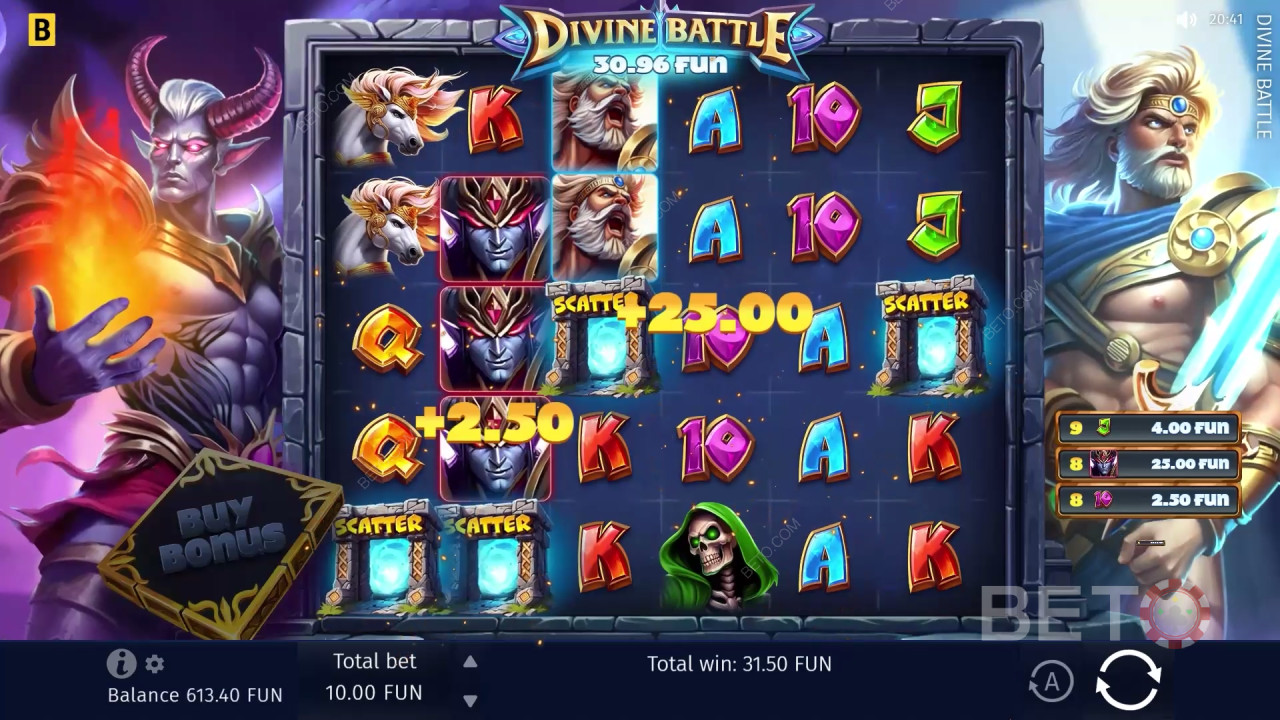 Divine Battle Igraj Besplatno