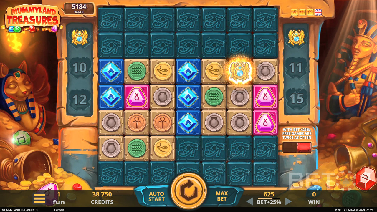 Рецензија Mummyland Treasures од стране BETO Slots