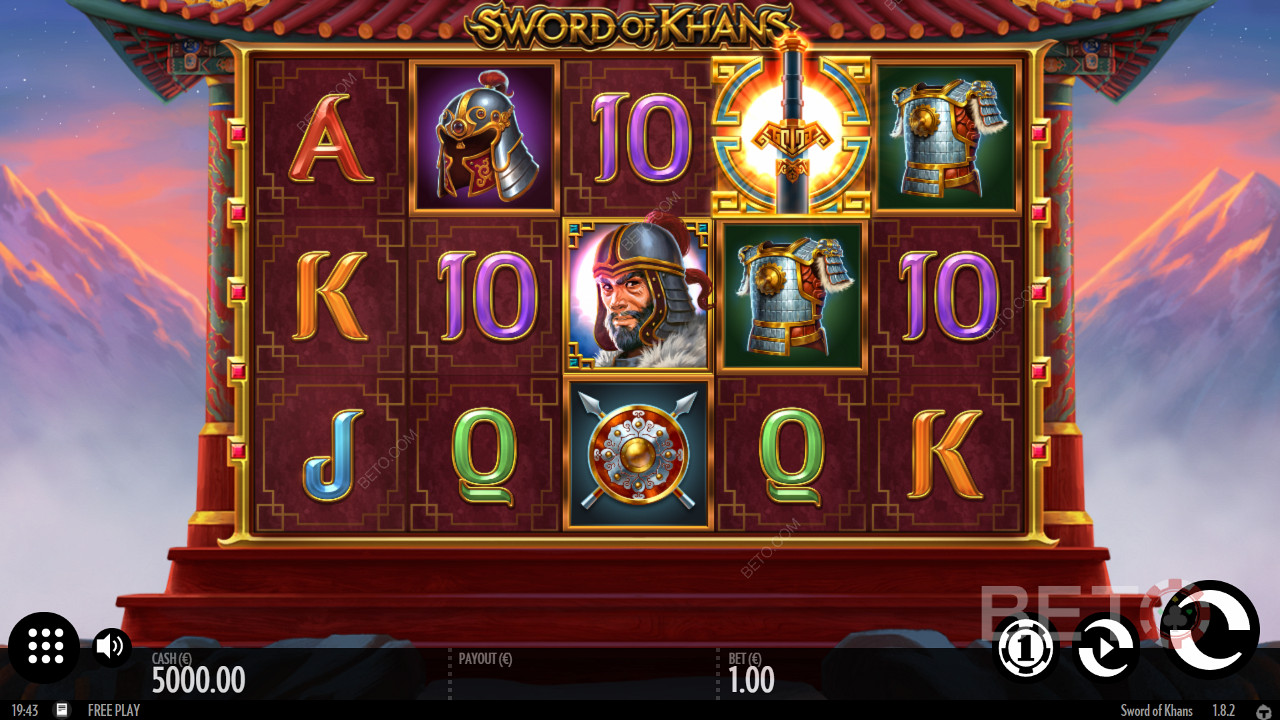 Класична мрежа 5к3 у Sword Of Khans - Битка поред Џингис-кана