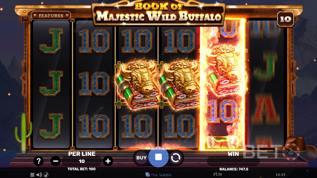 Book of Majestic Wild Buffalo Igraj Besplatno