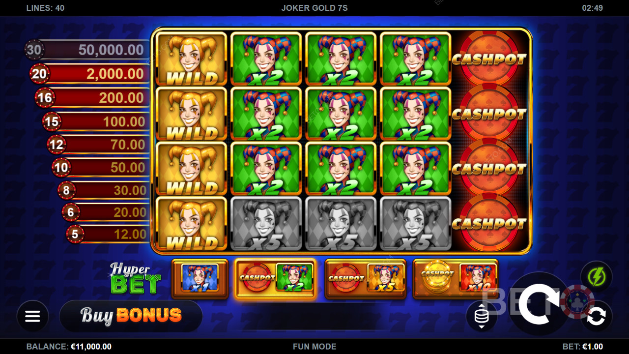 Како се игра Joker Gold 7s из Kalamba Games -а