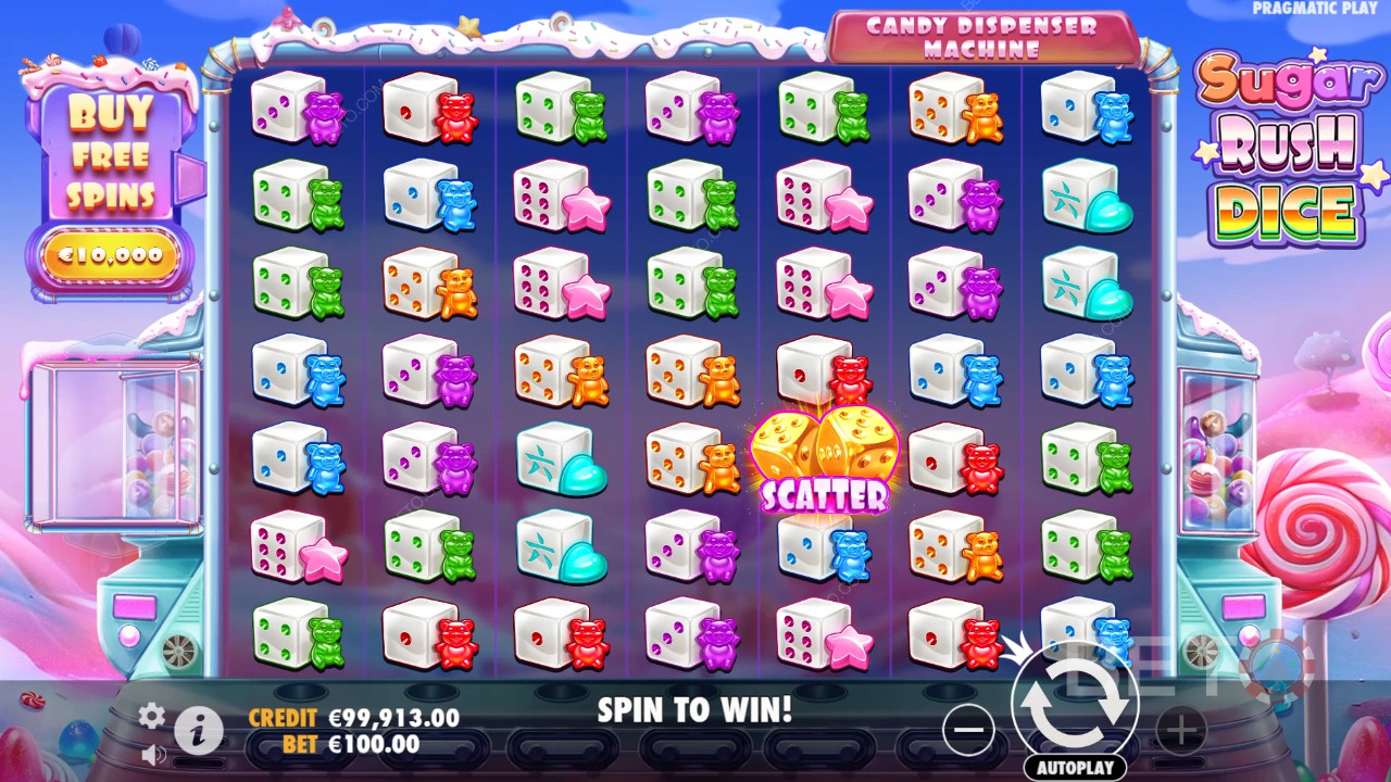 Пресуда за онлајн слот Sugar Rush Dice