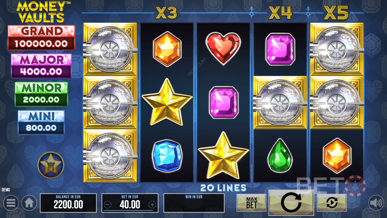 Money Vaults Igraj Besplatno
