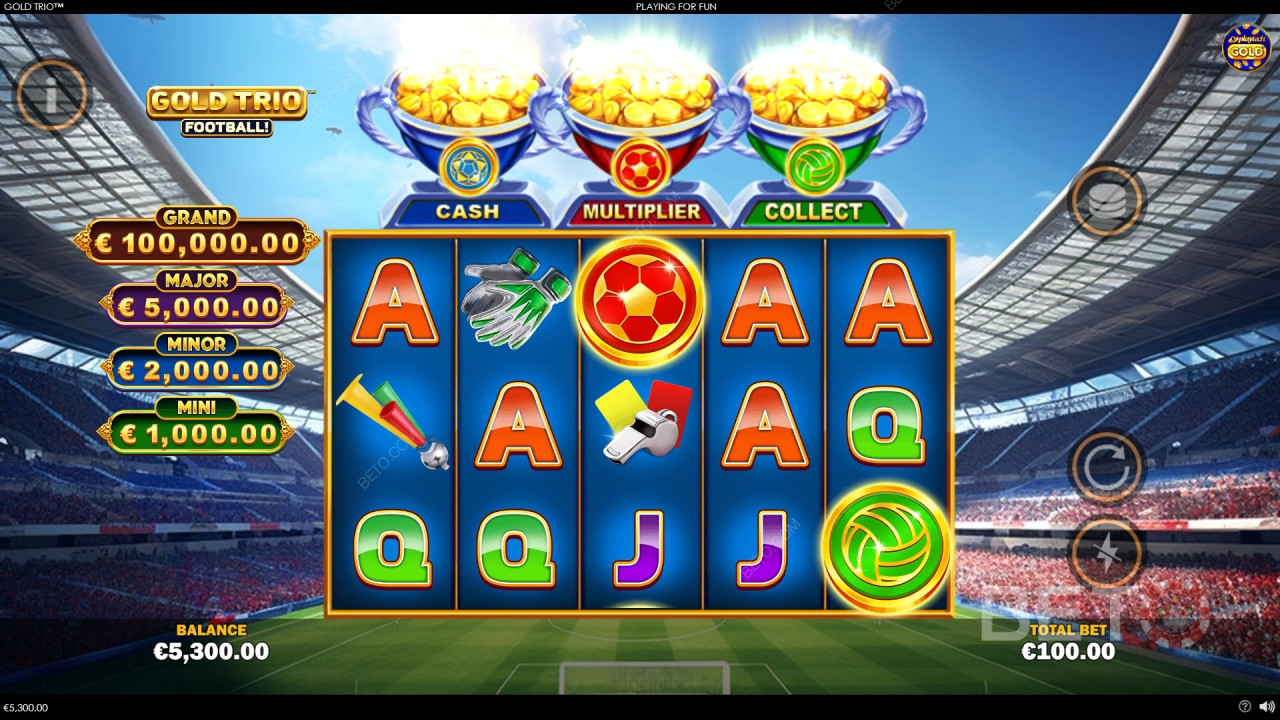 Gold Trio: Football! Igraj Besplatno