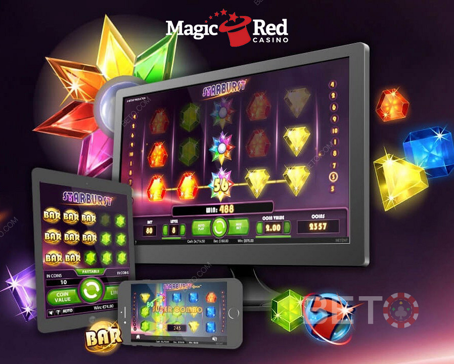 Почните да играте бесплатно у мобилном казину MagicRed.