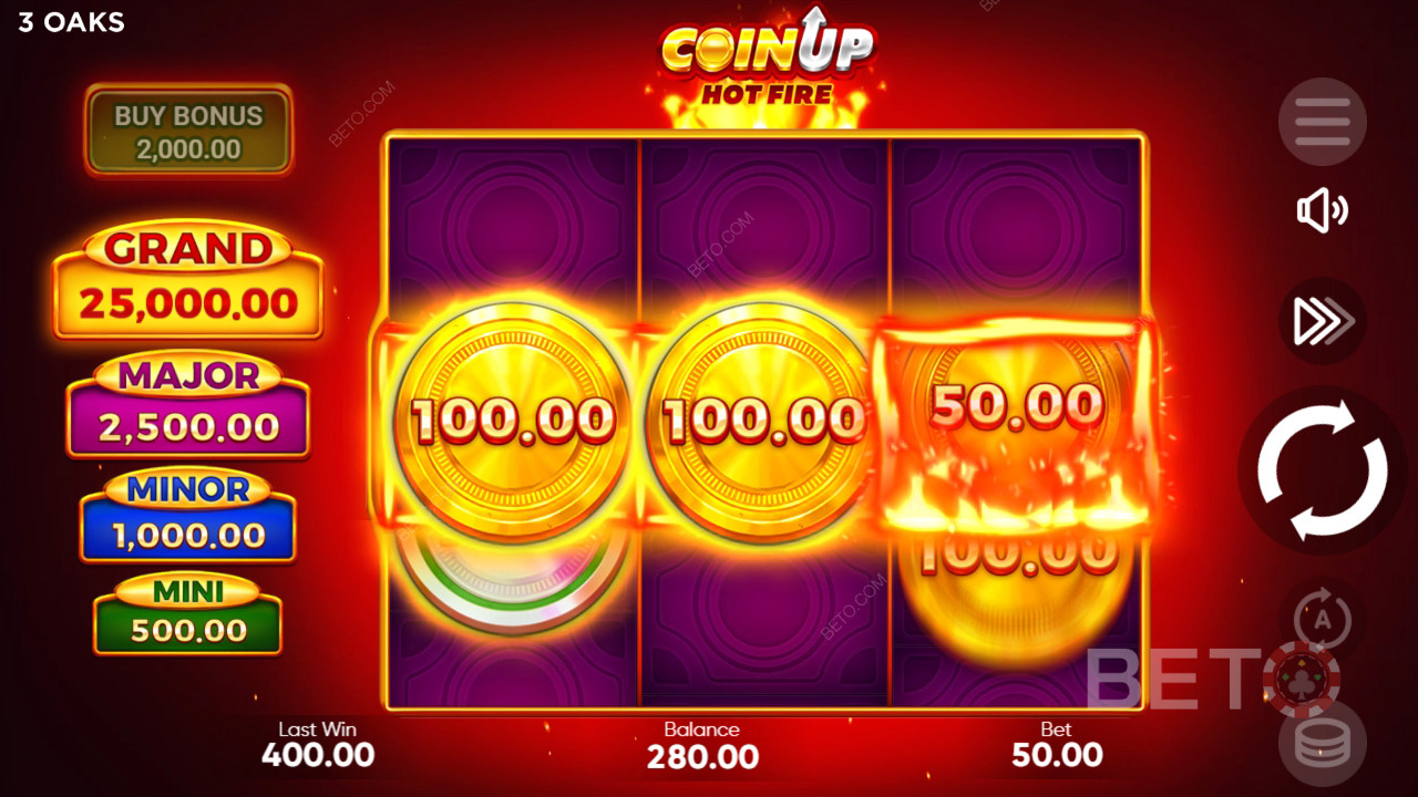 Coin Up: Hot Fire Igraj Besplatno