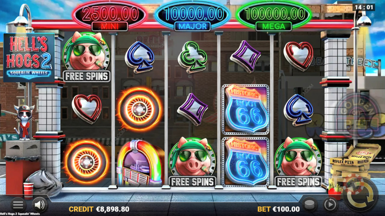 Hells Hogs 2 – Squealin’ Wheels Igraj Besplatno
