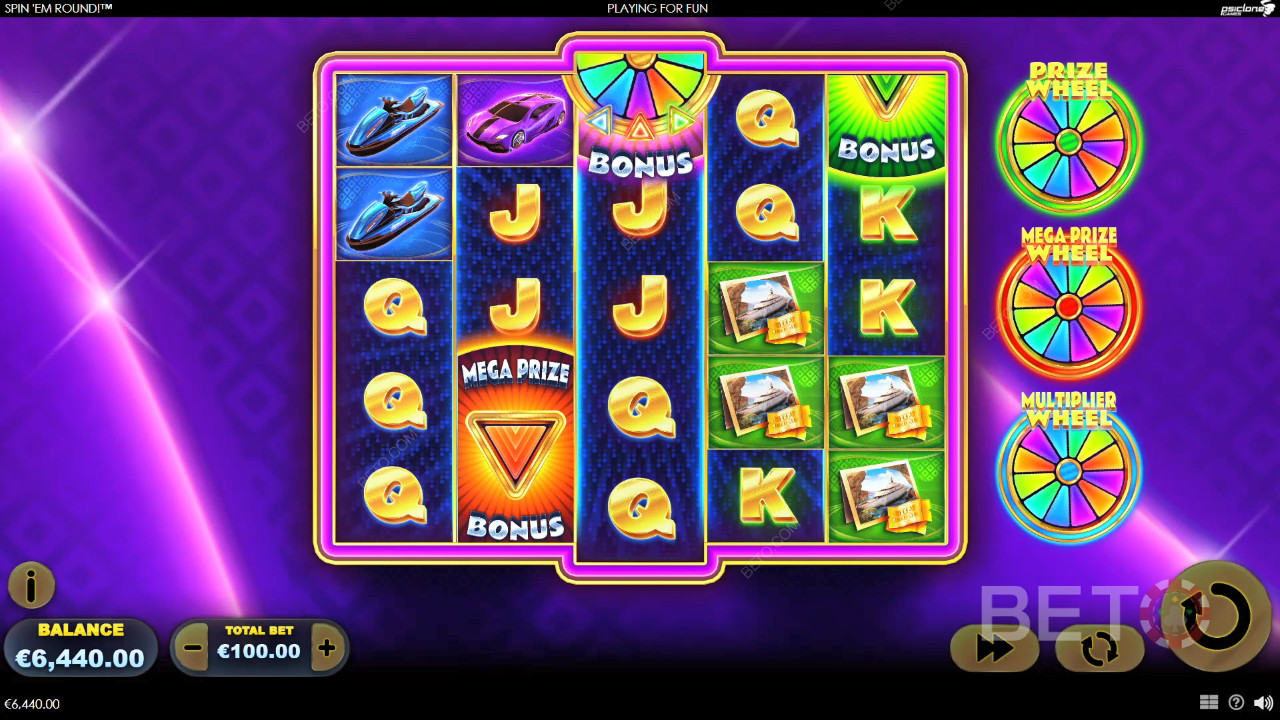 Spin 'Em Round Igraj Besplatno