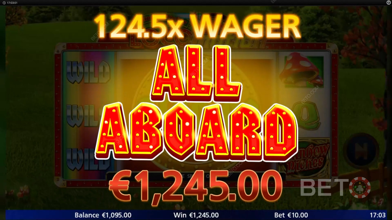 Да ли је Rainbow Riches Лоцомотион слот вредан тога?