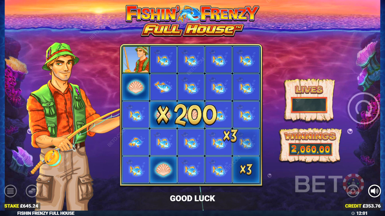 Fishin' Frenzy Full House Igraj Besplatno