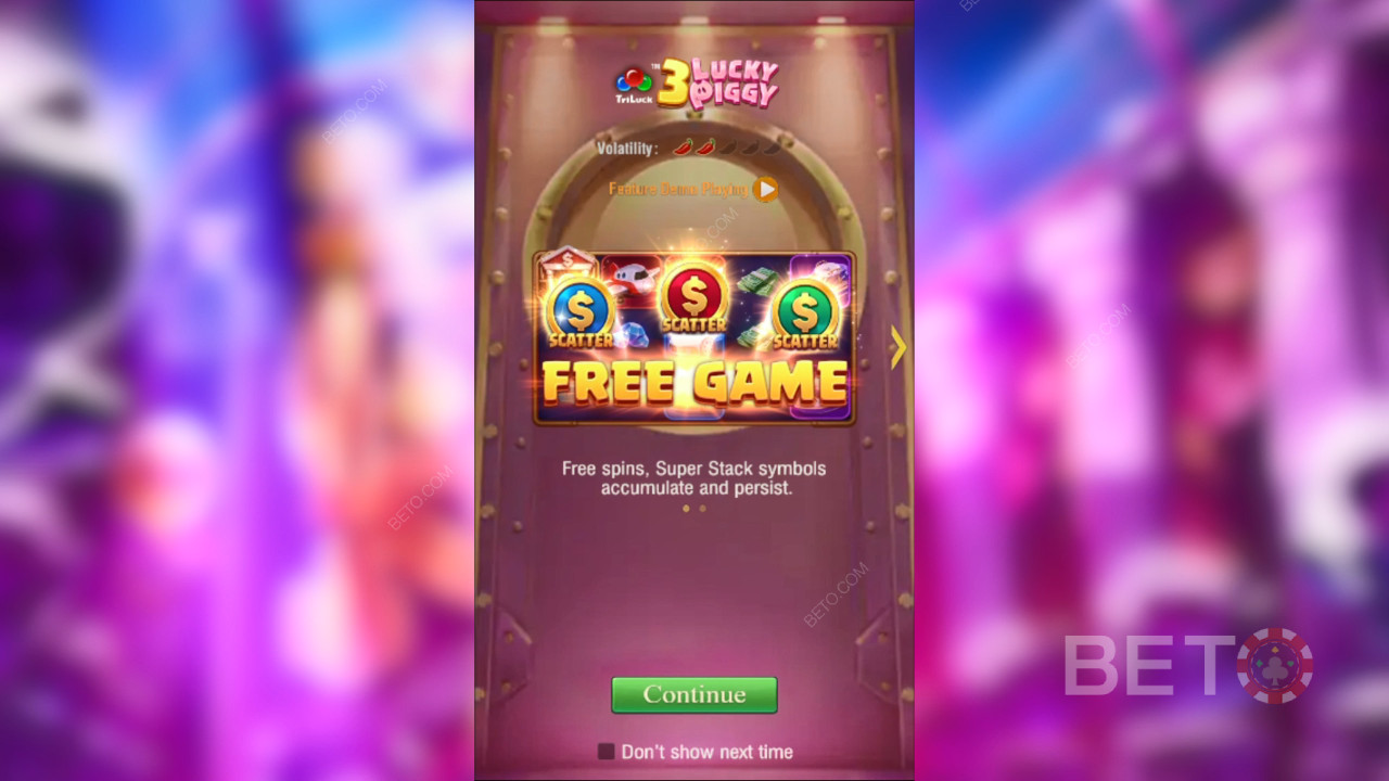 Освојите 10.000 пута више од своје опкладе у видео слоту 3 Lucky Piggy!