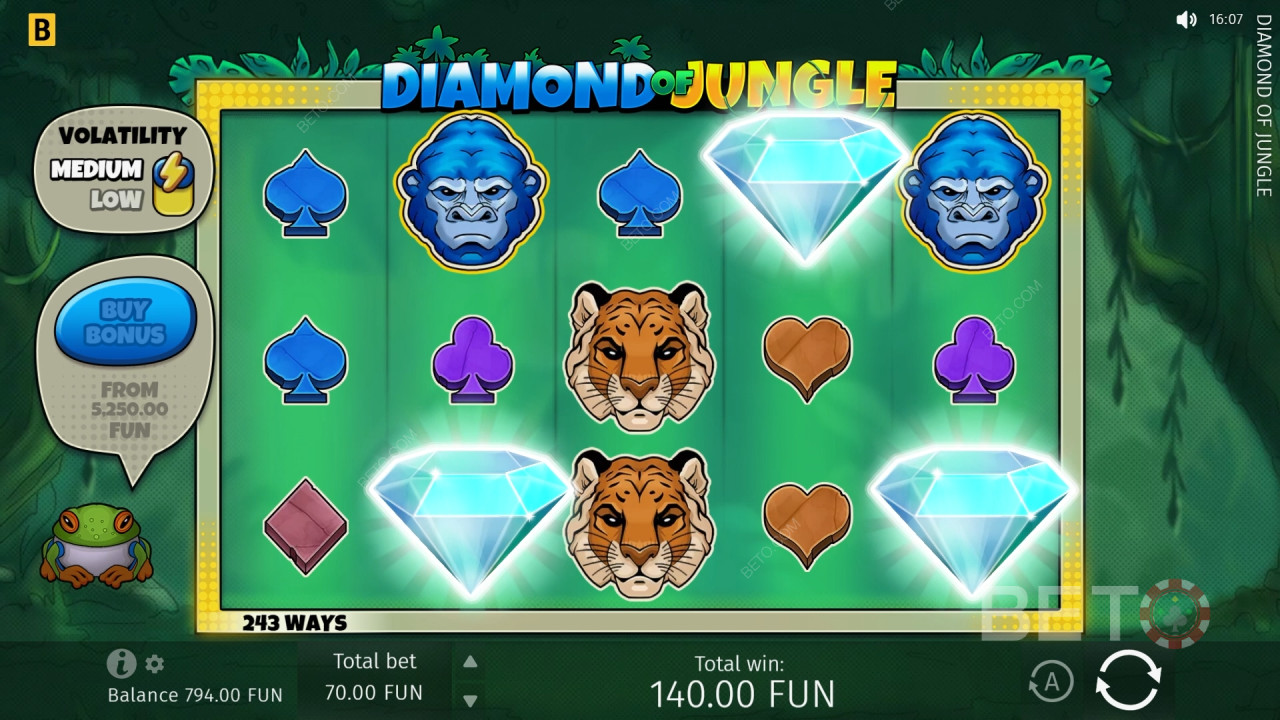 Diamond Of Jungle Igraj Besplatno