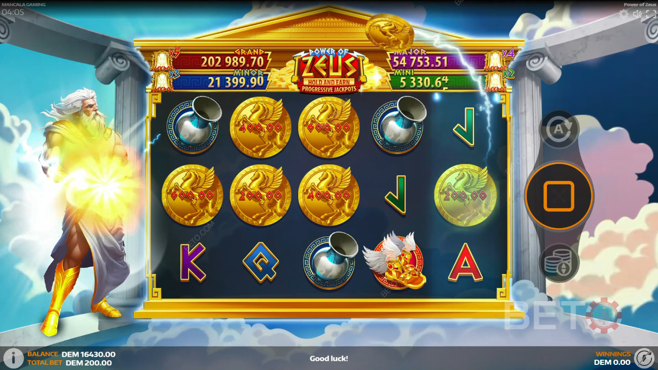 Power of Zeus (Mancala Gaming) Igraj Besplatno
