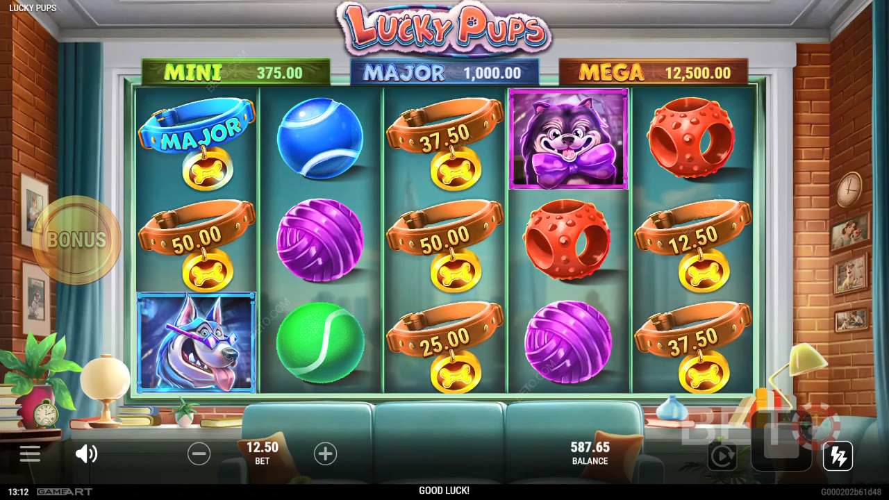 Lucky Pups Igraj Besplatno