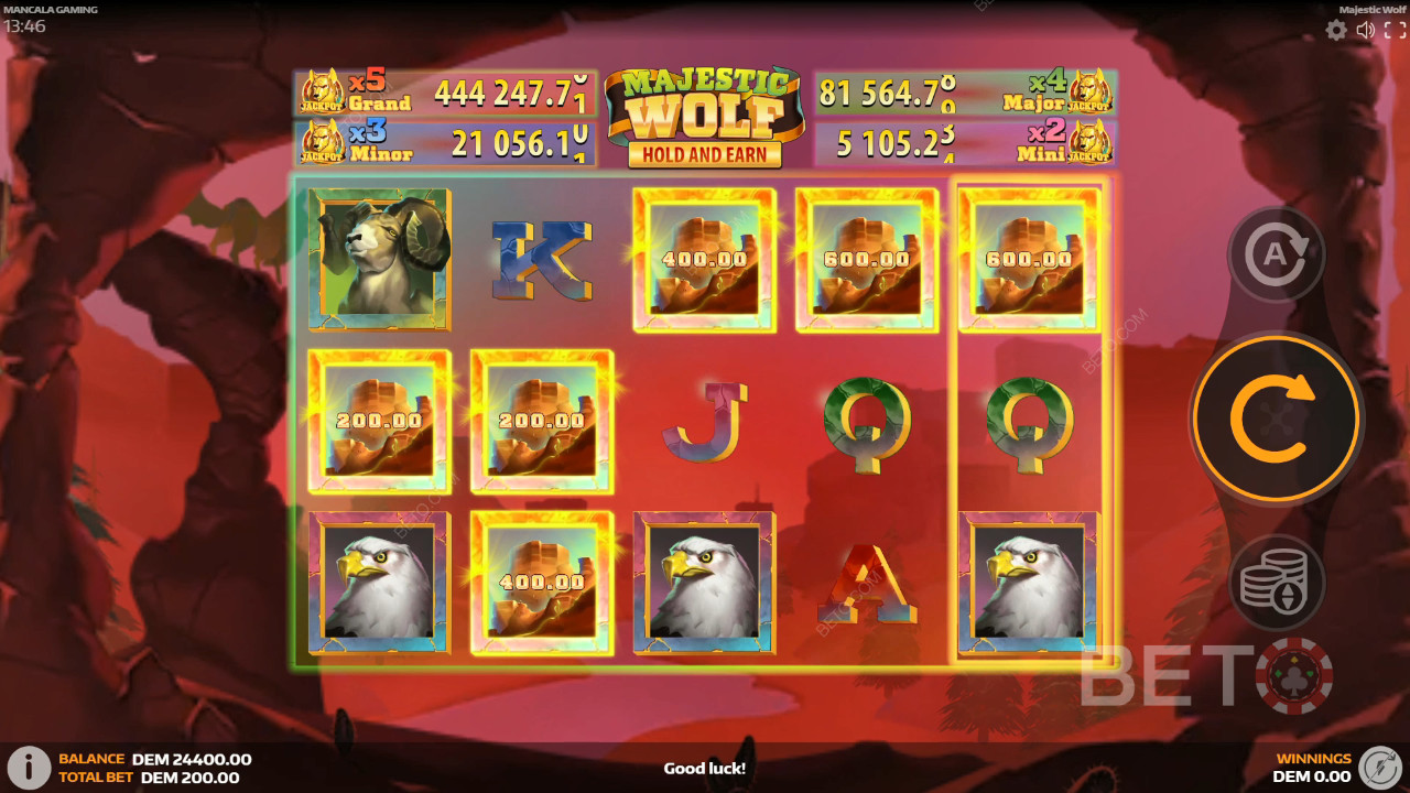 Majestic Wolf Igraj Besplatno