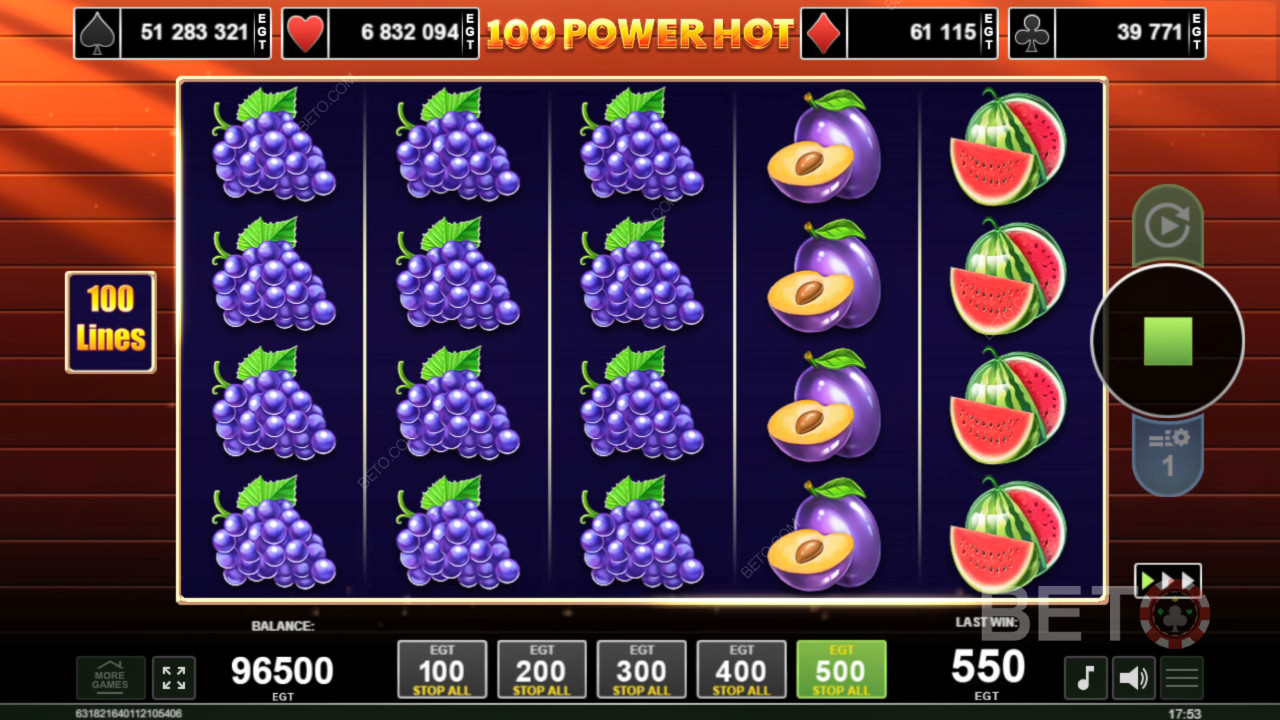 100 Power Hot Igraj Besplatno