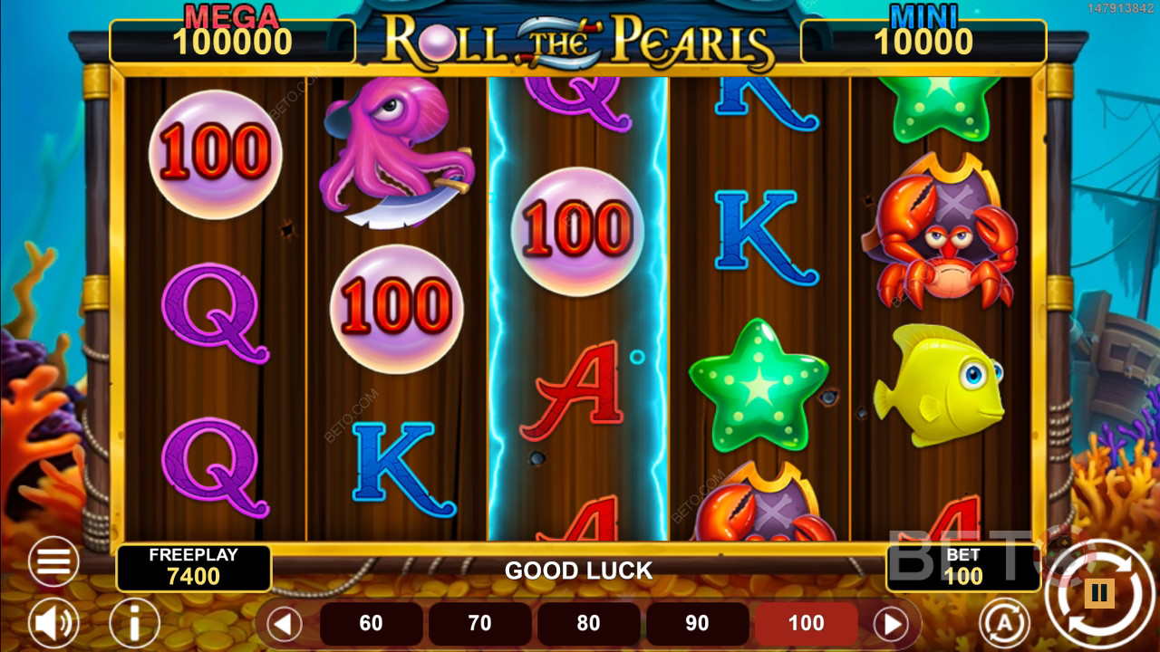 Рецензија игре Roll The Pearls Hold & Win од стране BETO Slots