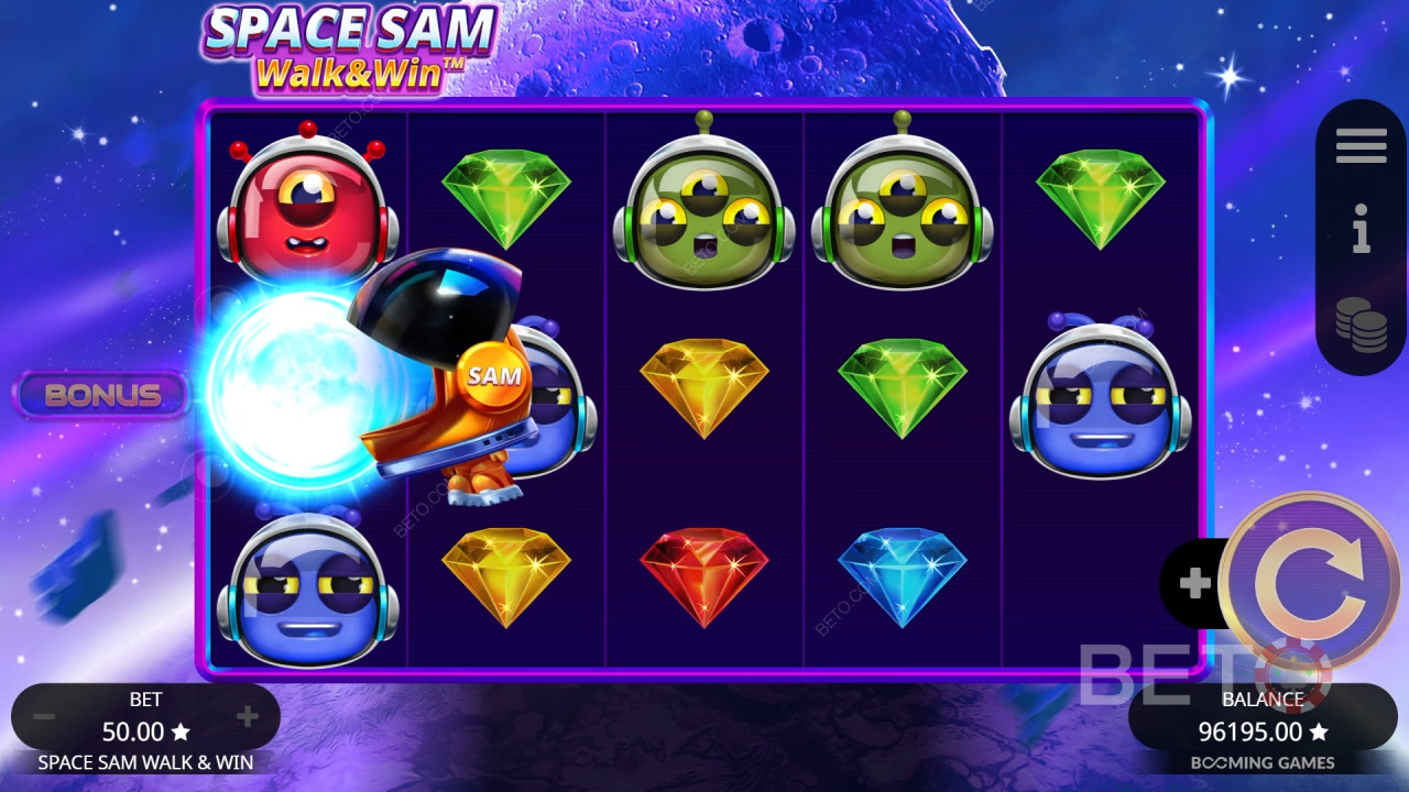 Space Sam Walk and Win Igraj Besplatno