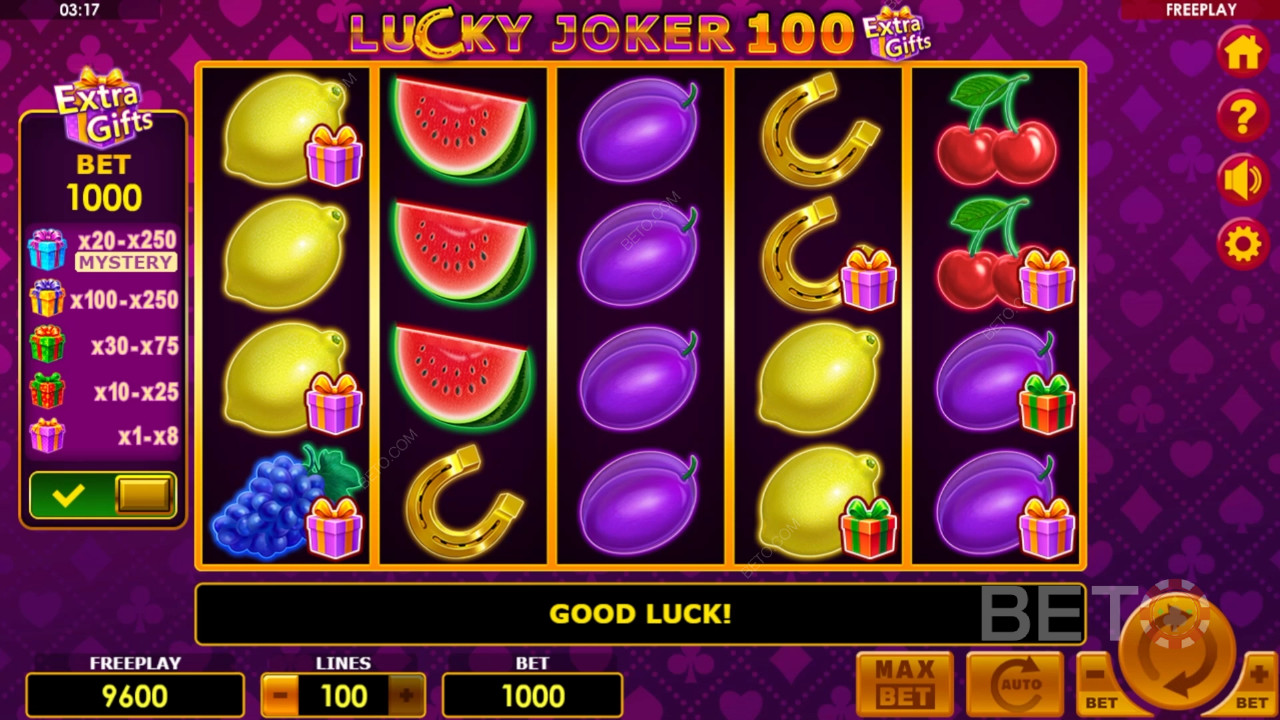 Lucky Joker 100 Extra Gifts Igraj Besplatno