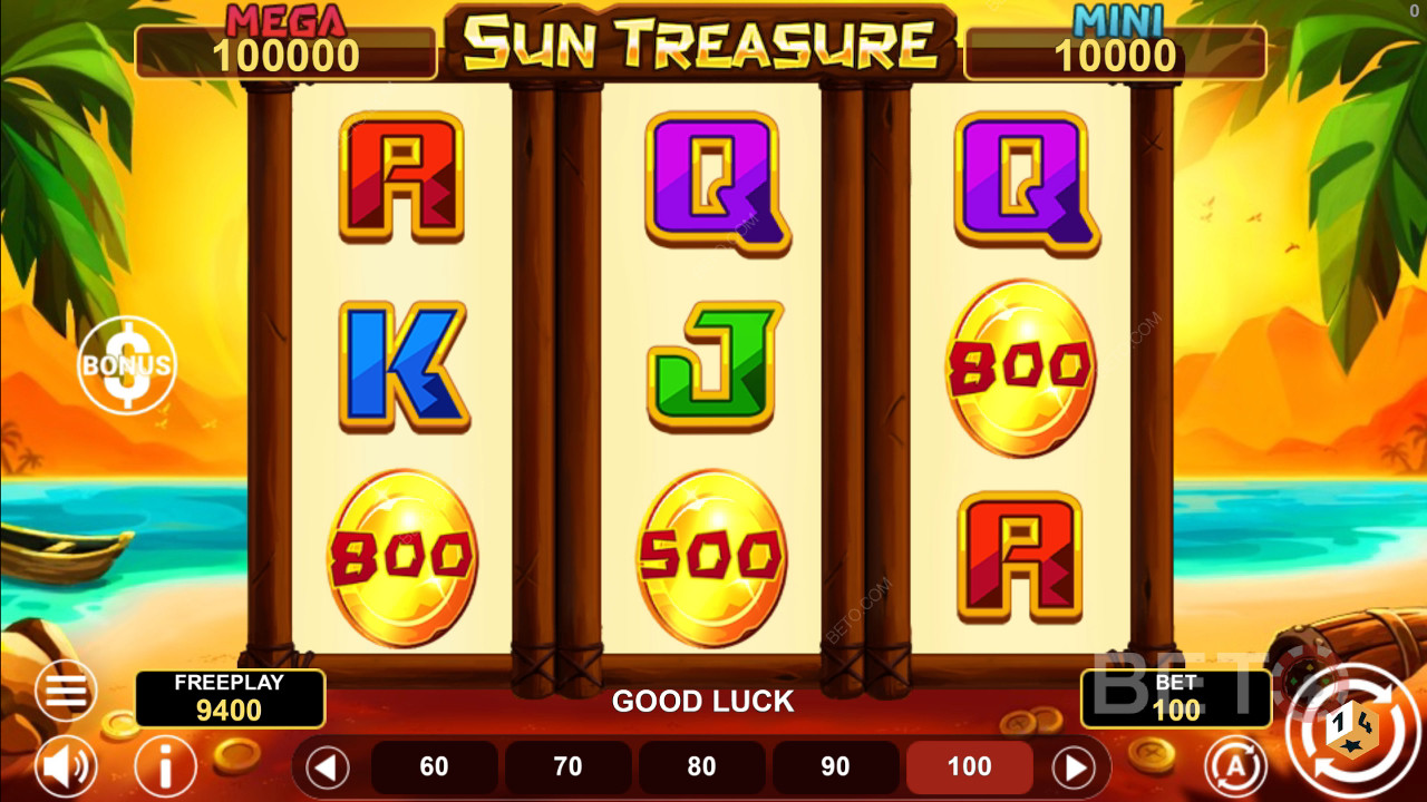 Sun Treasure Hold & Win Igraj Besplatno