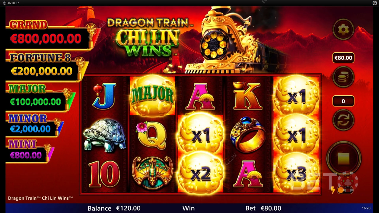 Рецензија игре Dragon Train Chi Lin Wins од стране BETO Slots