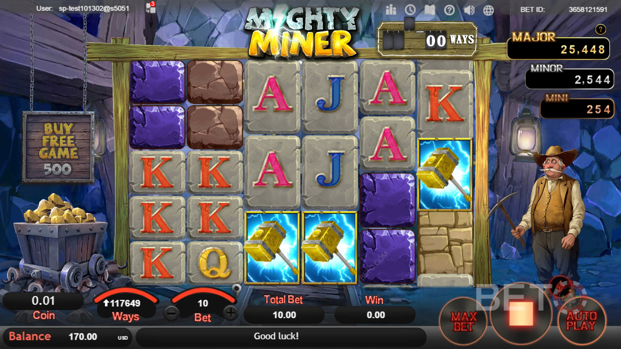 Mighty Miner Igraj Besplatno