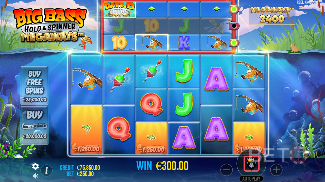 Како се играју Big Bass Hold и Spinner Megaways игре компаније Reel Kingdom