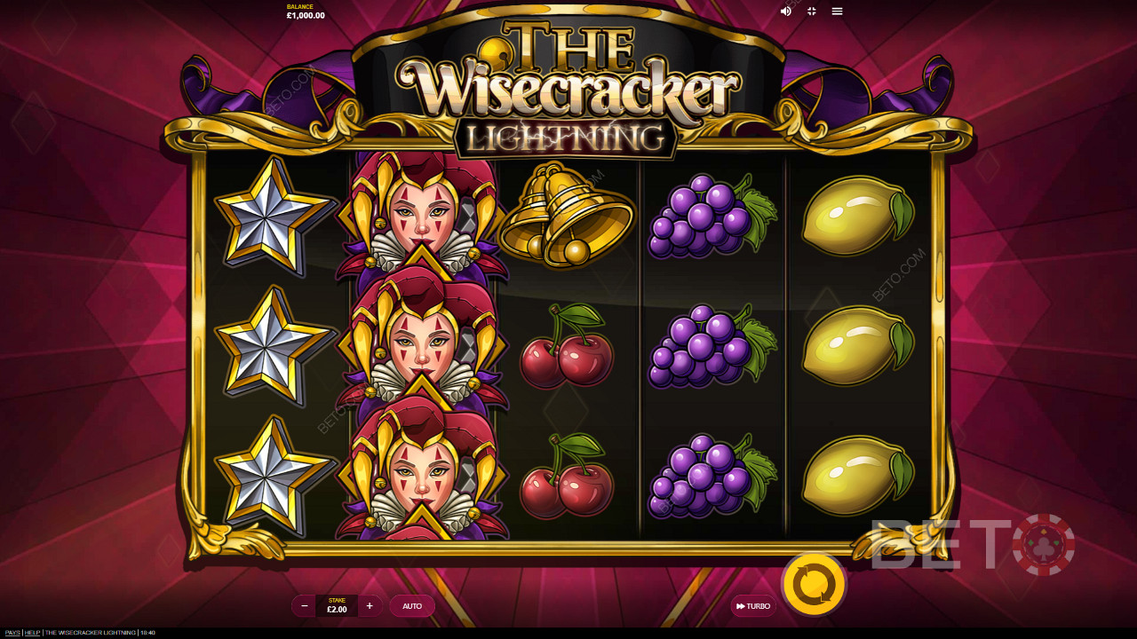 Суптилна позадина и једноставна графика у The Wisecracker Lightning