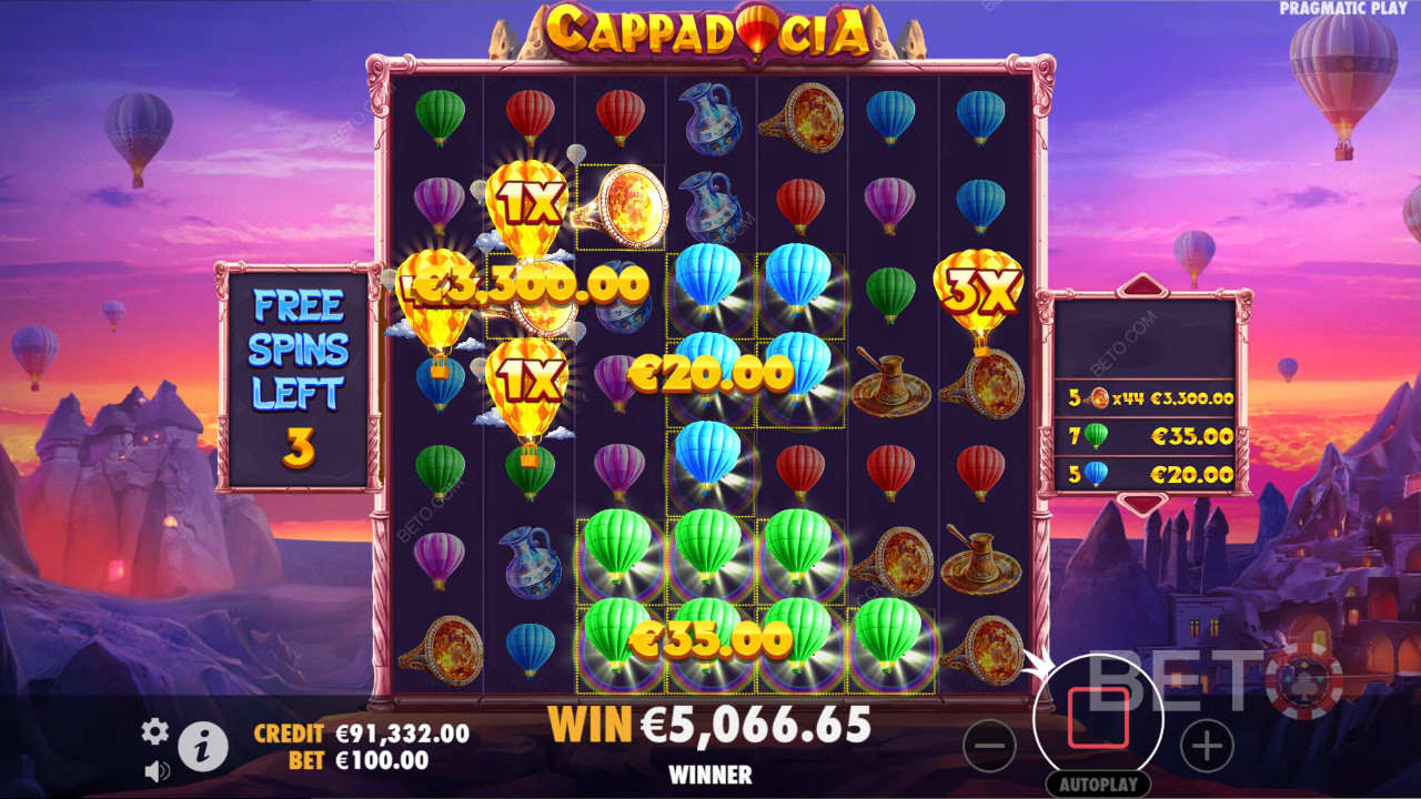 Cappadocia (Pragmatic Play) Igraj Besplatno