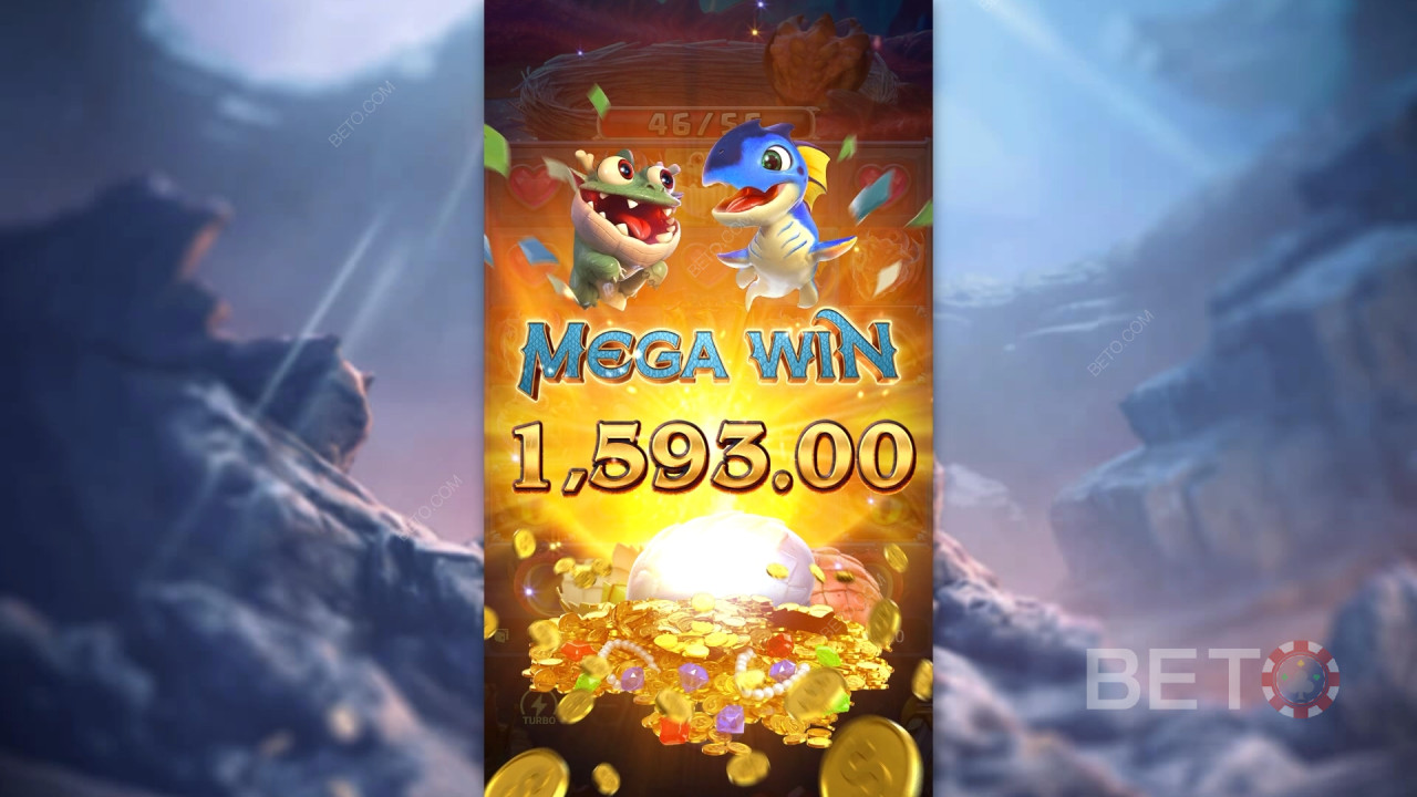 Освојите 2.500 пута више од своје опкладе у онлајн слоту Dragon Hatch 2!