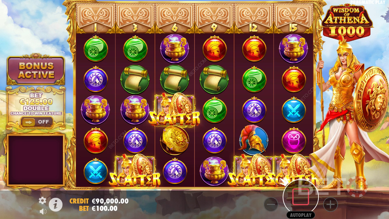 Рецензија игре Wisdom of Athena 1000 од стране BETO Slots