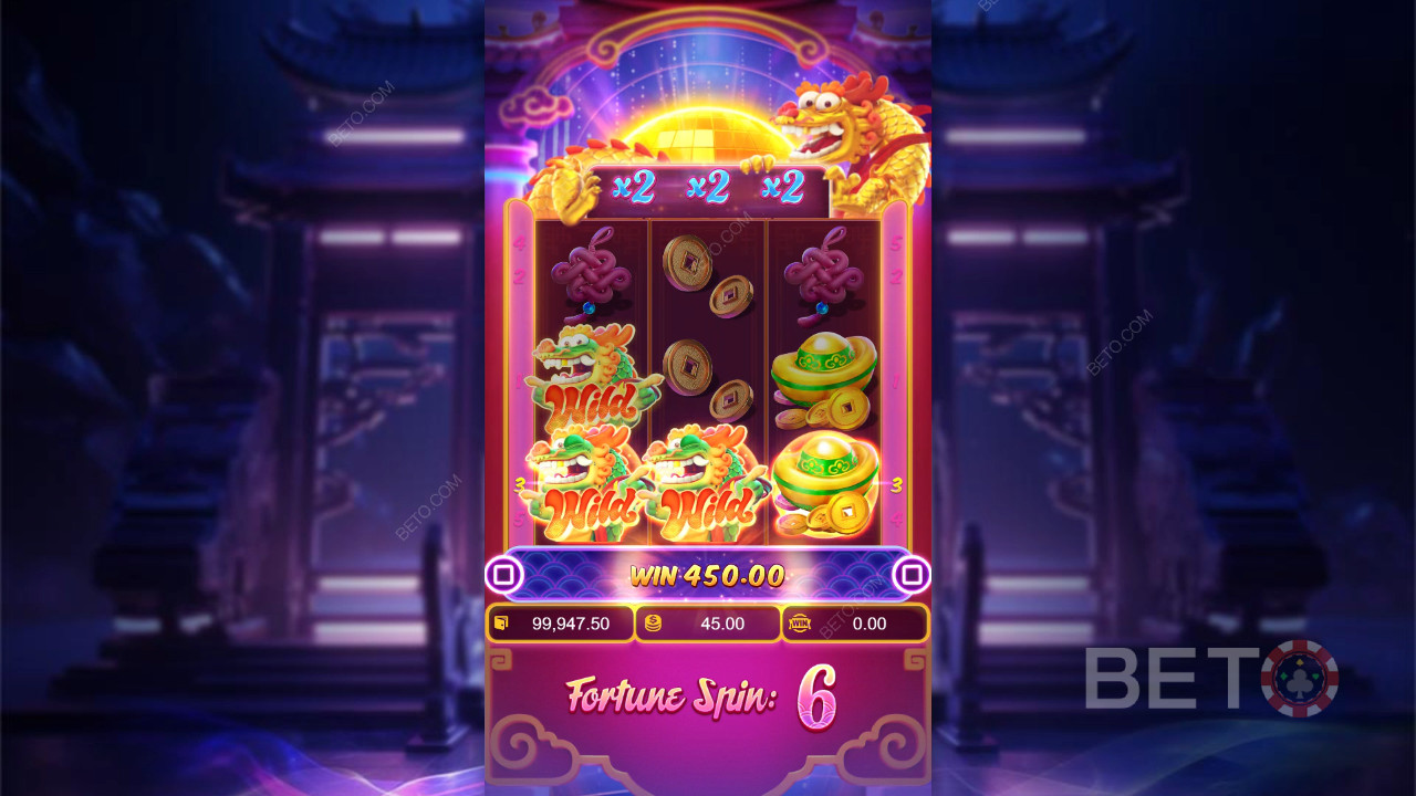 Освојите 2.500 пута више од своје опкладе у слоту Fortune Dragon!