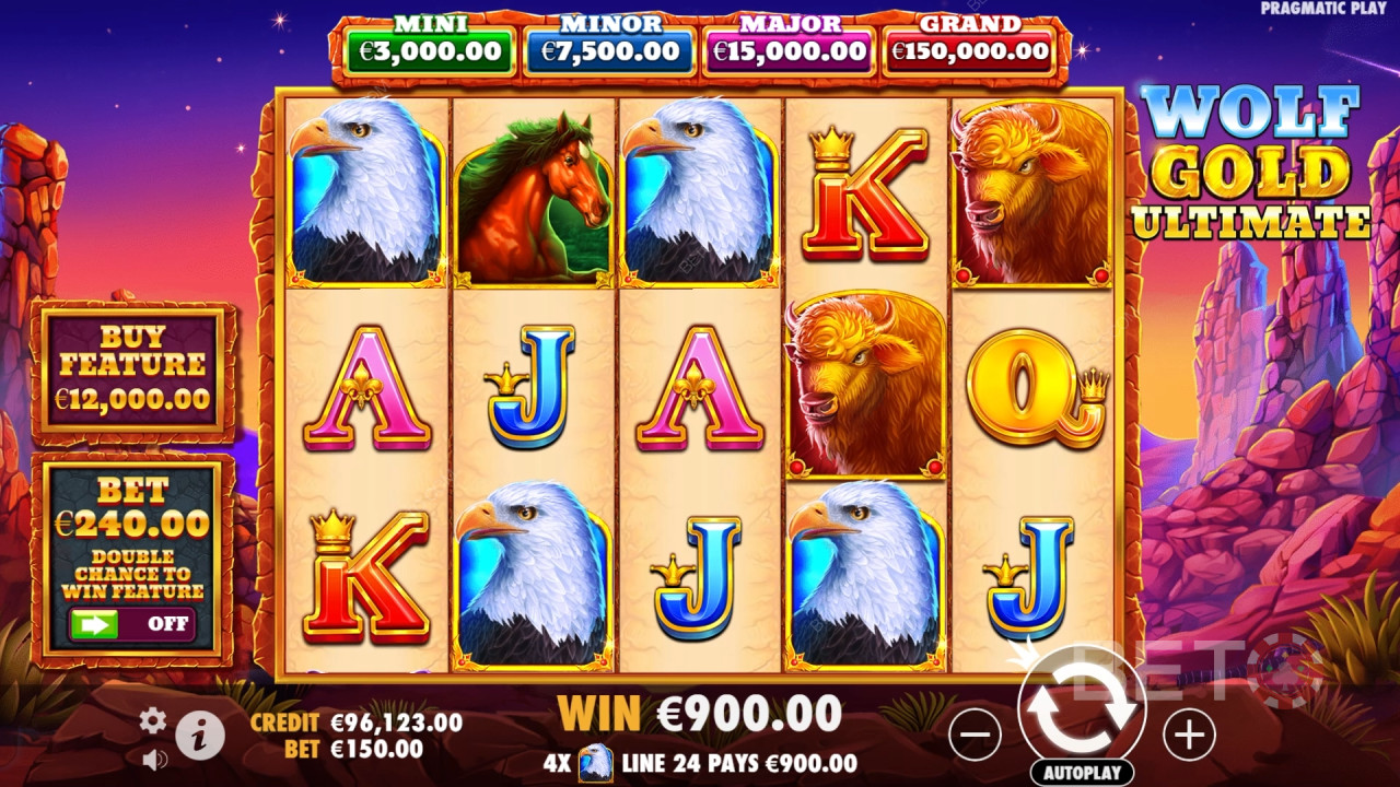Wolf Gold Ултимате Ревиев од БЕТО слотова
