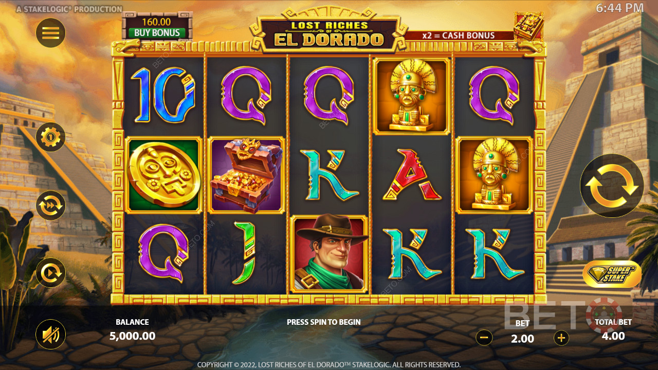 Визуелни елементи са културолошким темама у Lost Riches of El Dorado