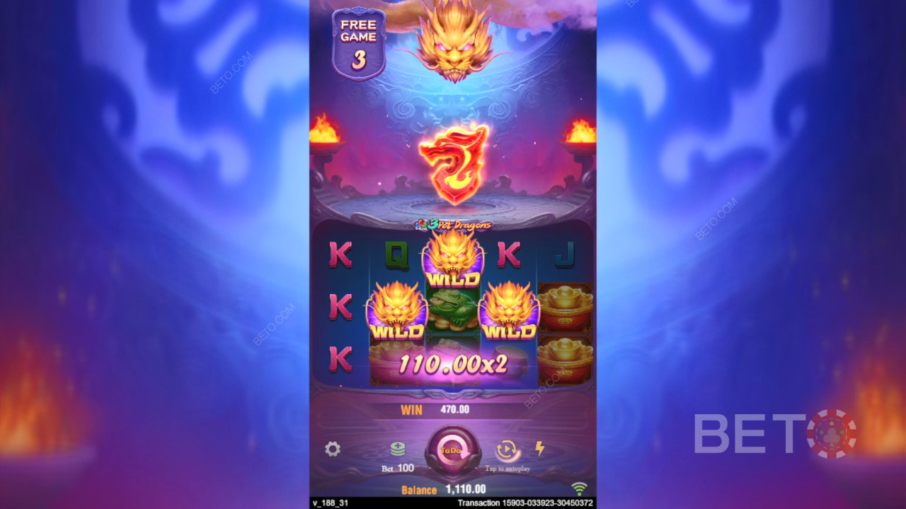 Како играти 3 Pot Dragons у игри TaDa Gaming
