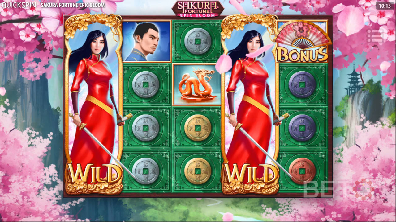 Sakura Fortune Епиц Блоом Ревиев би БЕТО Слотс