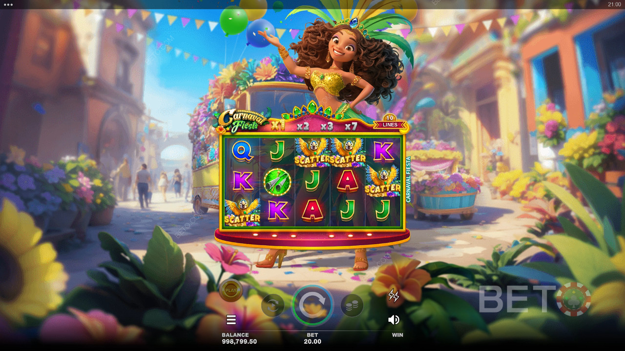 Рецензија Carnaval Fiesta од стране BETO Slots-а
