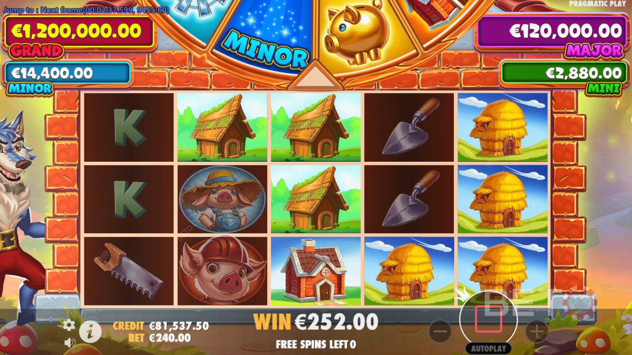 Бонус функције објашњене у игри Brick House Bonanza од стране Pragmatic Play