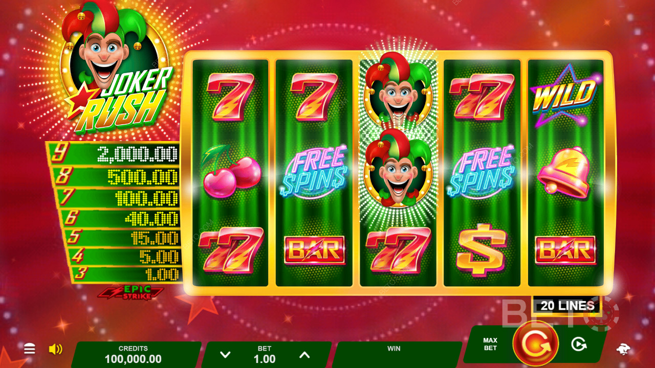Joker Rush Igraj Besplatno