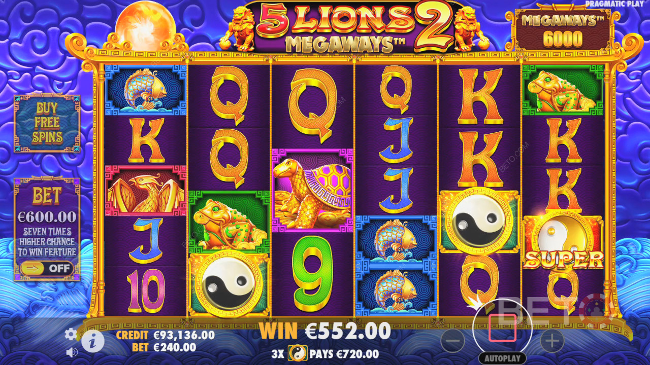Рецензија 5 Lions Megaways 2 од стране BETO Slots