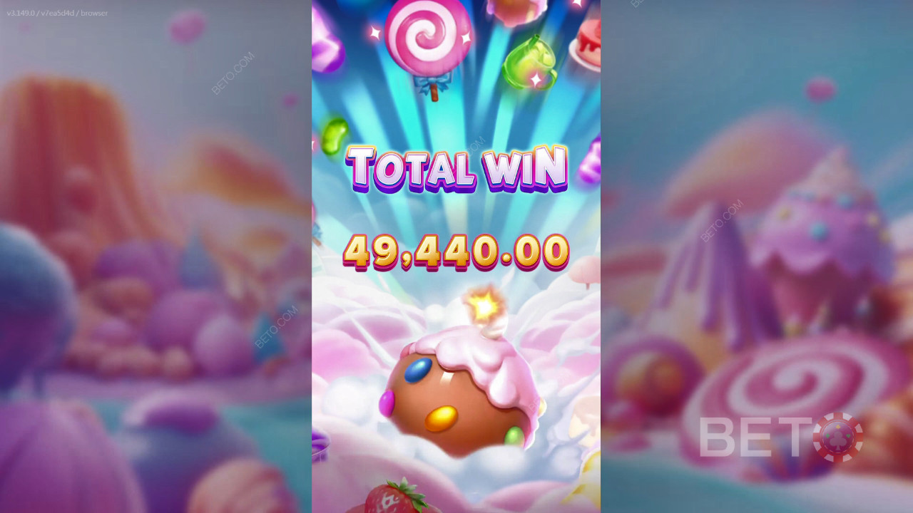 Освојите 25.000 пута више од своје опкладе у онлајн слоту Pop Pop Candy 1000!