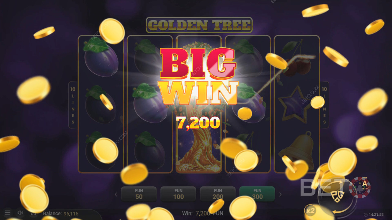 Освојите 5.000 пута више од своје опкладе у видео слоту Golden Tree!