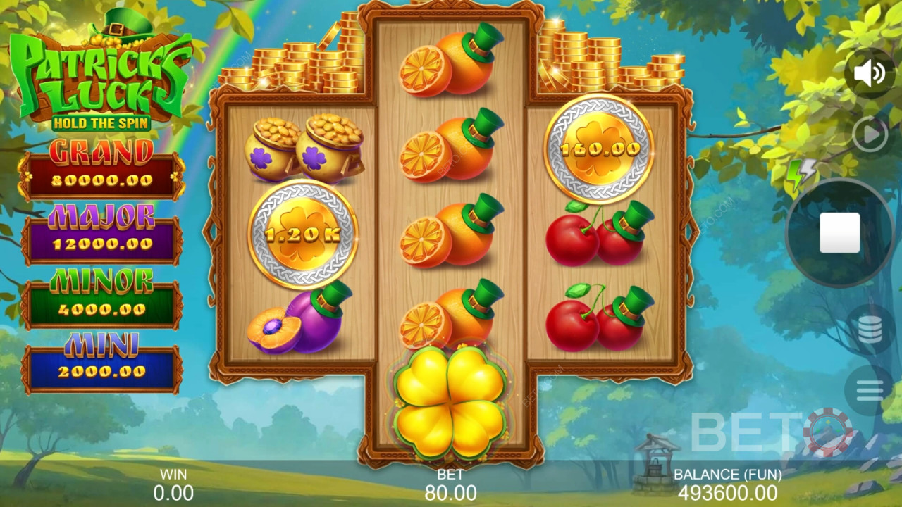 Рецензија игре Patricks Luck: Hold The Spin од стране BETO Slots