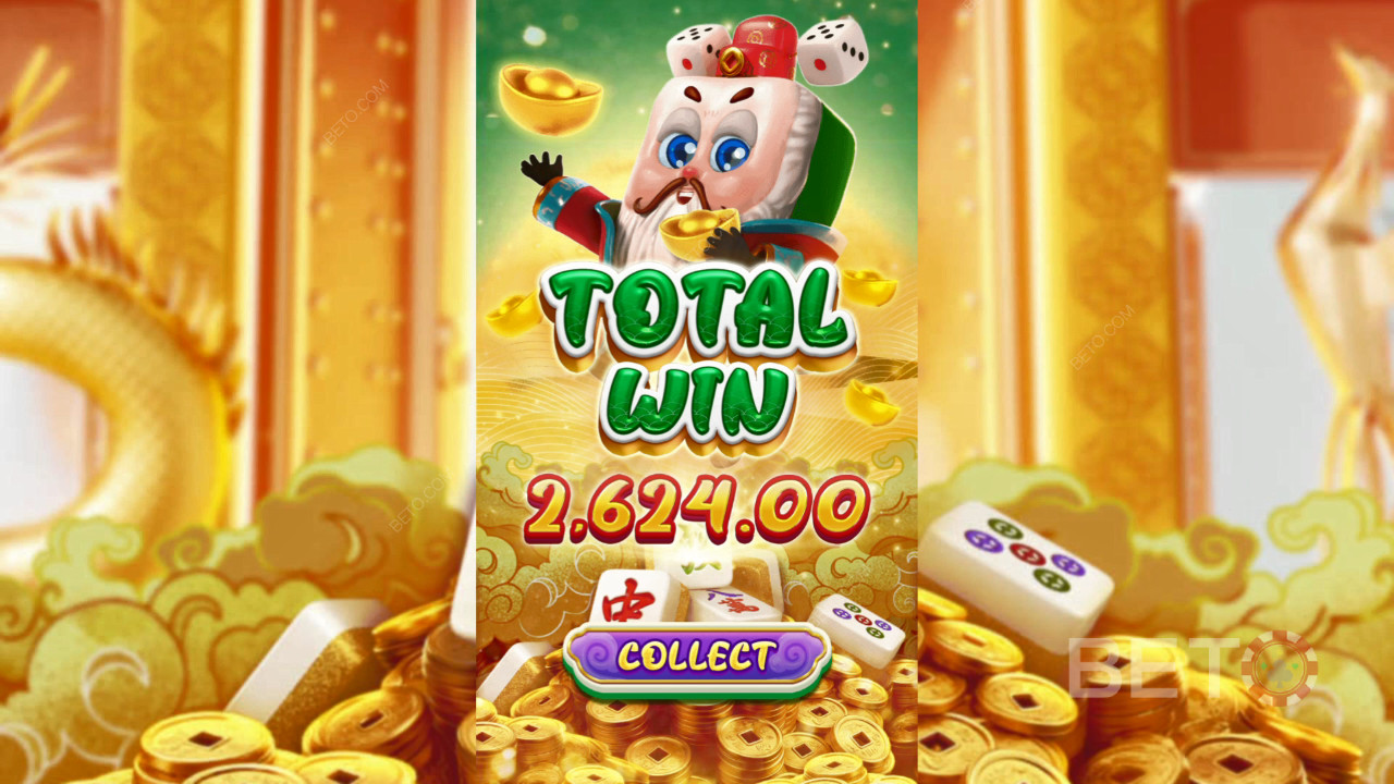 Освојите 8.000 пута више од своје опкладе у слоту Mahjong Riches!