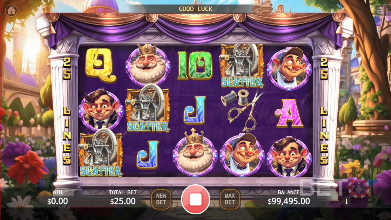 Рецензија игре Царево ново одело од стране BETO Slots