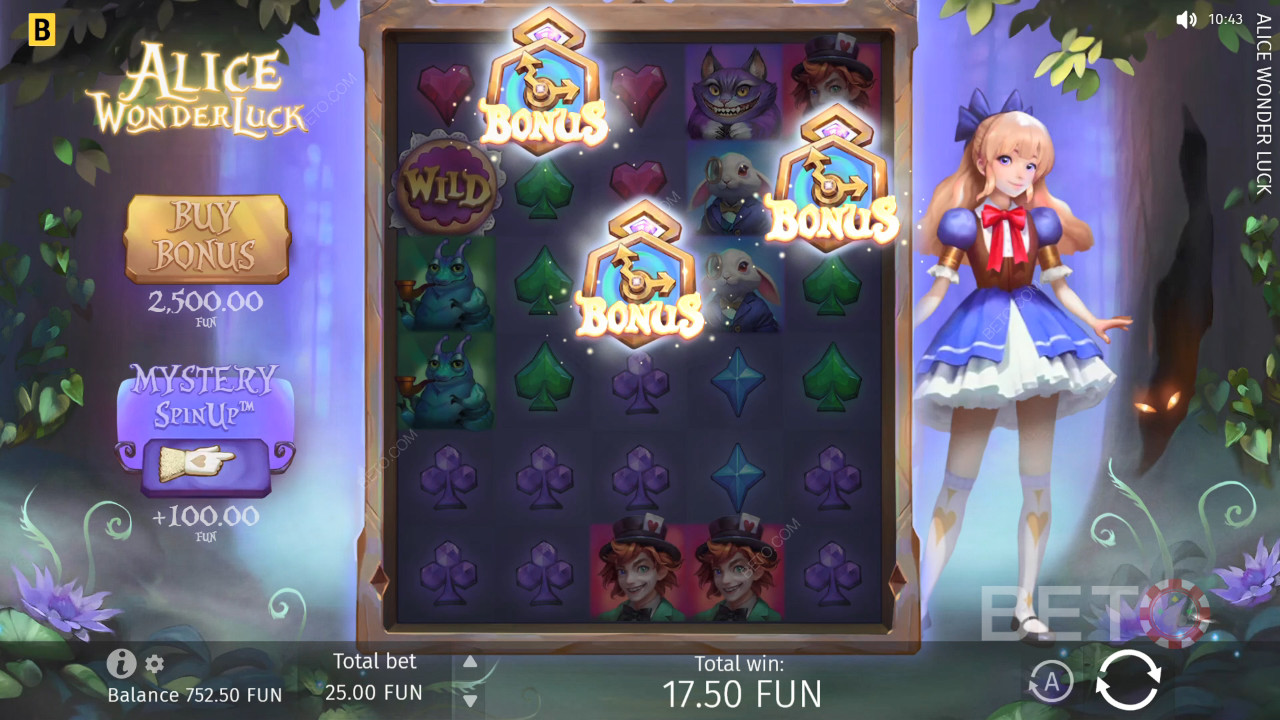 Рецензија игре Alice WonderLuck од стране BETO Slots