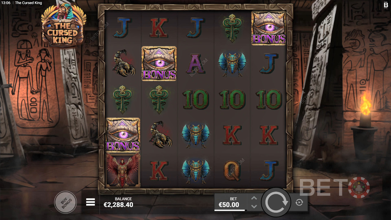 Рецензија игре „Уклети краљ“ од стране BETO Slots-а