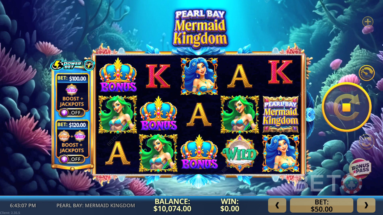 Рецензија игре Pearl Bay: Mermaid Kingdom од стране BETO Slots