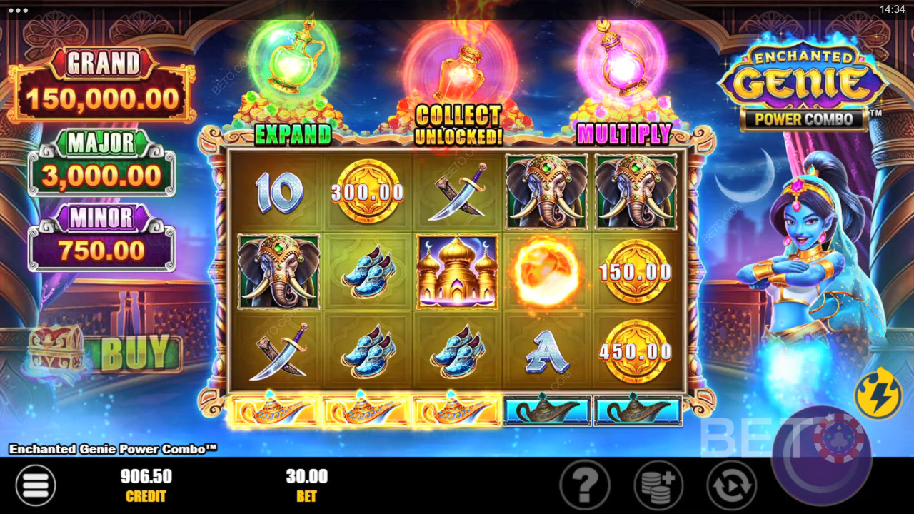Рецензија Enchanted Genie Power Combo од стране BETO Slots