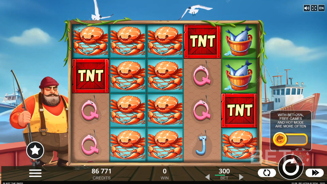 Рецензија игре Blast the Bass од стране BETO Slots